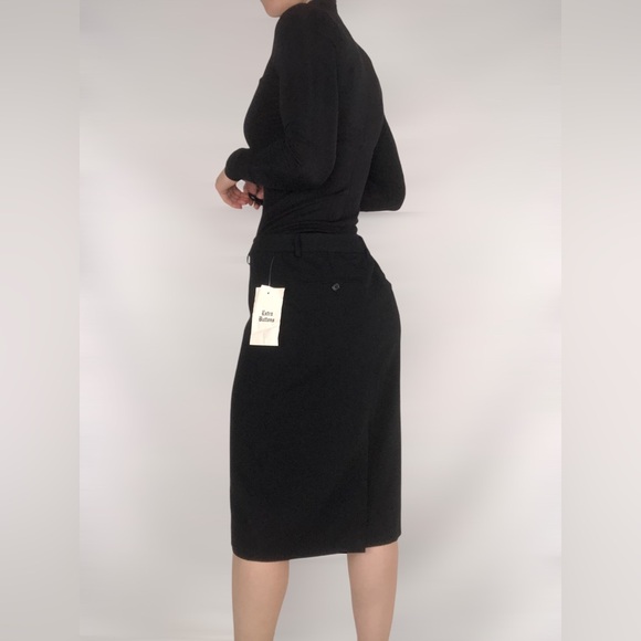 NWT Ralph Lauren Blue Label Wool Midi Skirt - Picture 4 of 6